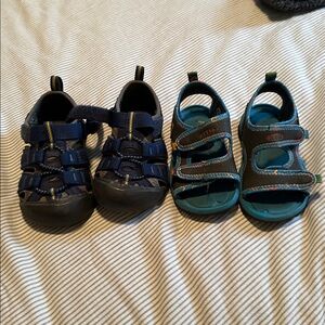Kids' Blue and Black Keen Sandals